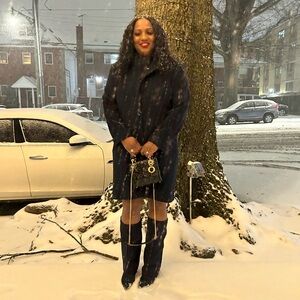 Stylish Black Over the Knee Women's Boots